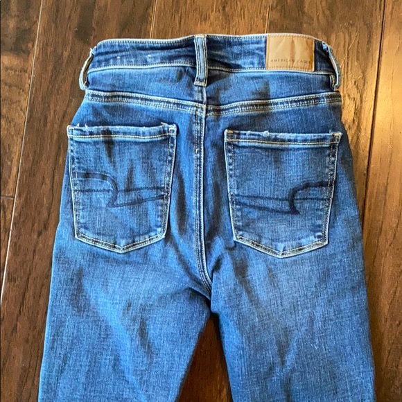 American eagle high waist destroyed jean jegging - Picture 7 of 7